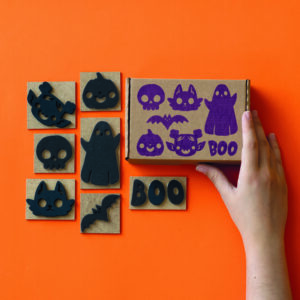 Kit Estampación Textil Happy Halloween